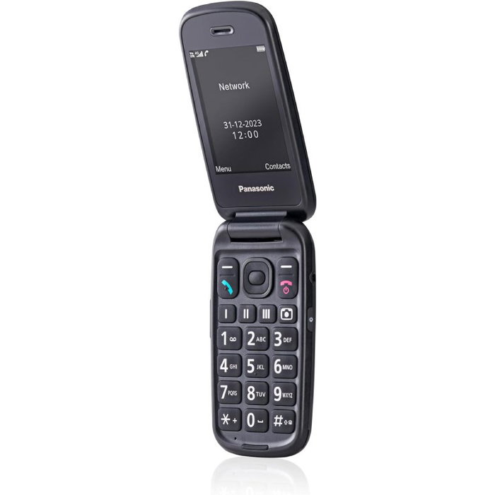 Panasonic KX-TU550 Teléfono Móvil para Personas Mayores - Negro